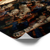 Toen Puss de ratten en muizen zag Poster (Hoek)