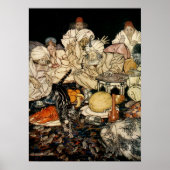 Toen Puss de ratten en muizen zag Poster (Voorkant)