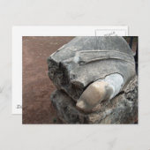 Toen van beeld in Romeinse Ruins Briefkaart (Voorkant / Achterkant)