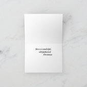 Toen we jong waren feestdagen kaart (Binnen)