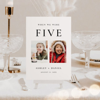 Toen we oud waren kaart