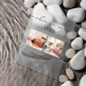 Toen we waren leeftijd trouwtafel nummer teken acryl uitnodigingen