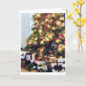 **** TOENAME VAN CHRISTMASTIME*** KAART (Gele Bloem)