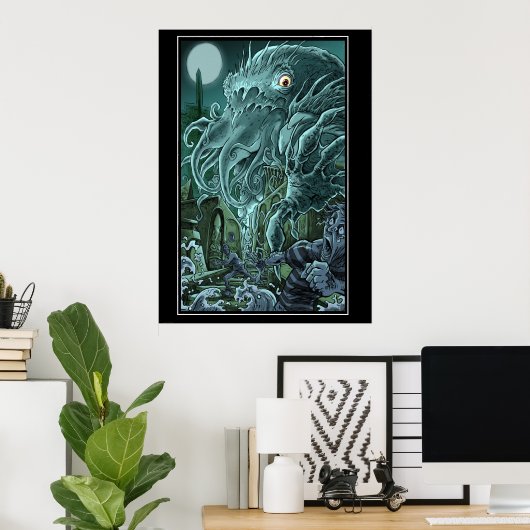 Toename van Cthulhu Poster (Thuiskantoor)