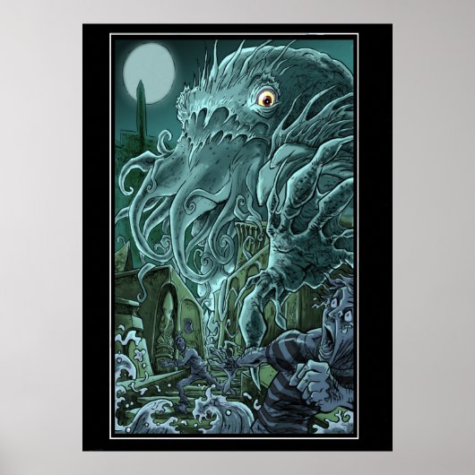 Toename van Cthulhu Poster (Voorkant)