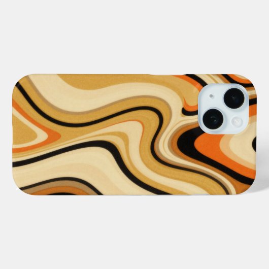 Toendra golven Case-Mate iPhone case (Achterkant (horizontaal))