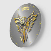 Toenemende gouden Flames van Phoenix Gold met scha Grote Klok (Hoek)