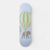 Toenemende luchtballonnetjes met luchtlephant skateboard (Voorkant)