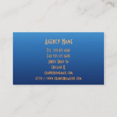 Toenemende Phoenix in het Visitekaartje voor brand (Achterkant)