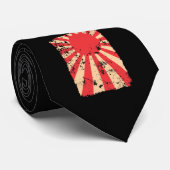 Toenemende zonvlag Verstoorde look Japan Gift Stropdas (Opgerold)