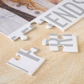 Toepasje Foto Puzzle Best Friends Birthday Gift Legpuzzel (Zijkant)