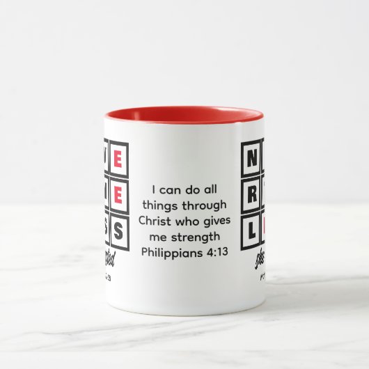 TOEPASSING NU ZE Christelijk HAD GEHANDHAAFD Mok (Midden)