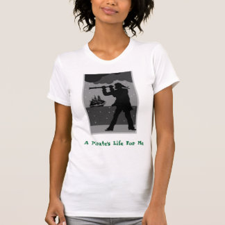 Toepassingsgebied, het leven van een piraat voor m t-shirt