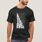 Toepassreci van het team van het team van het best t-shirt (Voorkant)