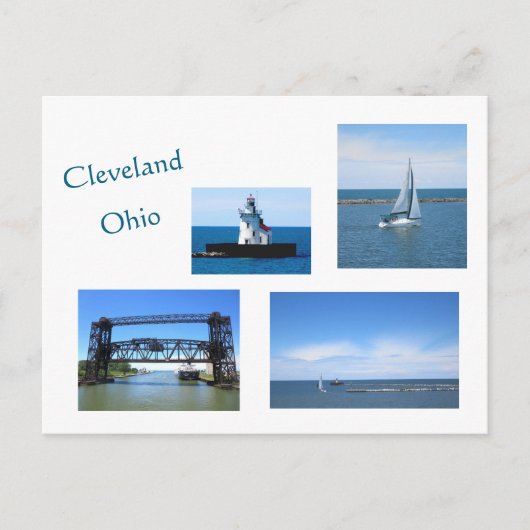 Toer Cleveland Briefkaart (Voorkant)