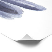 Toerasbare tropische vogel foto afdruk (Hoek)