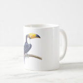 Toerasbare tropische vogel koffiemok (Voorkant rechts)