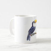 Toerasbare tropische vogel koffiemok (Voorkant links)