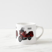 Toerental cartoon espresso kop (Rechts)