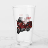 Toerental cartoon glas (Achterkant)