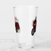 Toerental cartoon glas (Links)