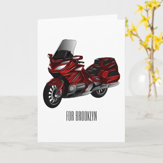 Toerental cartoon kaart (Gele Bloem)