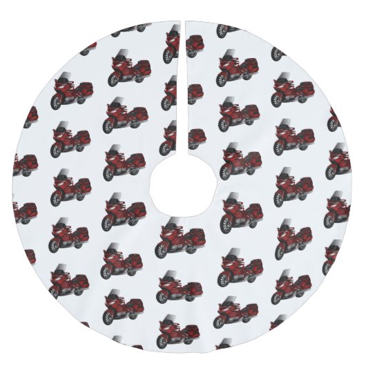 Toerental cartoon kerstboom rok (Voorkant)