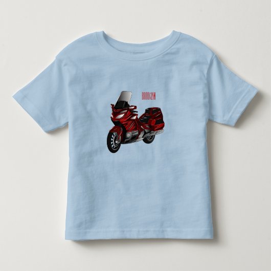 Toerental cartoon kinder shirts (Voorkant)