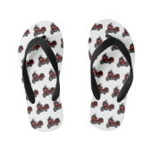 Toerental cartoon kinder teenslippers (Voetbed)