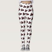 Toerental cartoon leggings (Voorkant)