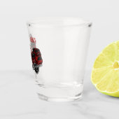 Toerental cartoon shot glas (Rechts)