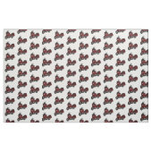 Toerental cartoon stof (Fat Quarter)