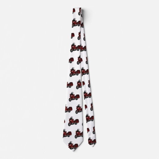 Toerental cartoon stropdas (Voorkant)