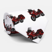 Toerental cartoon stropdas (Opgerold)