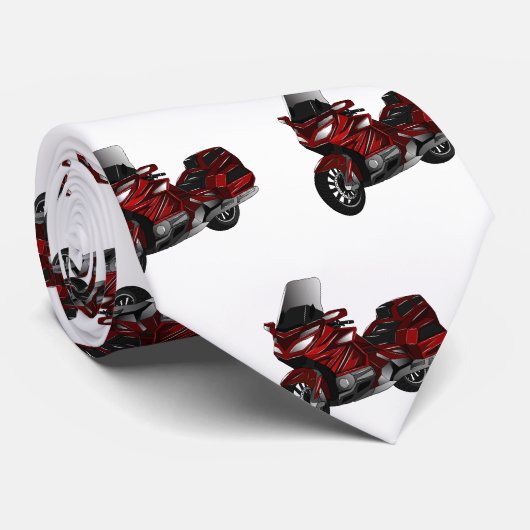 Toerental cartoon stropdas (Opgerold)