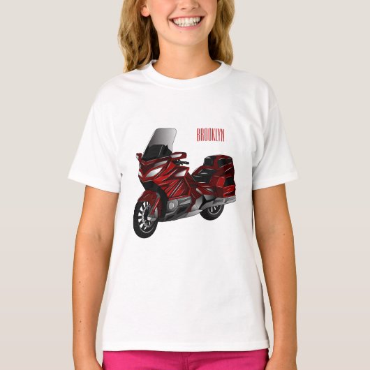 Toerental cartoon t-shirt (Voorkant)