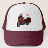 Toerental cartoon trucker pet (Voorkant)