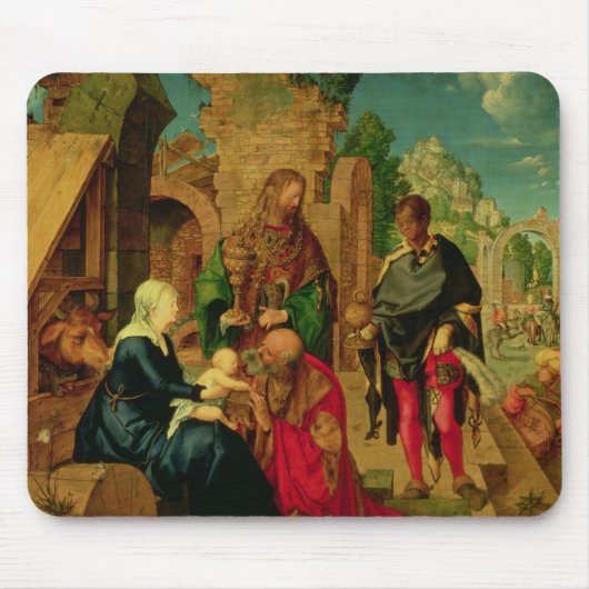 Toerental van de Magi, 1504 Muismat (Voorkant)