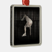 toerentaltoestel; Koel Metalen Ornament (Rechts)