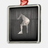 toerentaltoestel; Koel Metalen Ornament (Links)