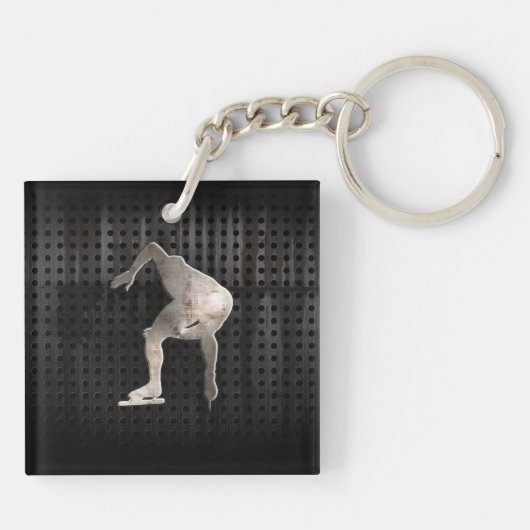 toerentaltoestel; Koel Sleutelhanger (Achterkant)