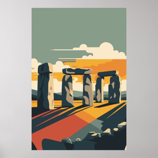 Toerisme in Engeland Poster (Voorkant)