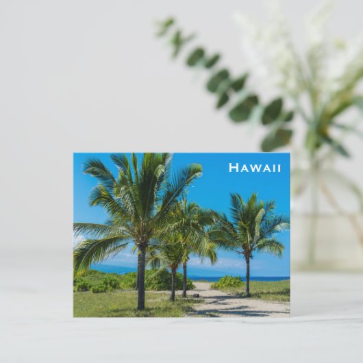  toerisme in Hawaii: Briefkaart toevoegen (Staand voorkant)