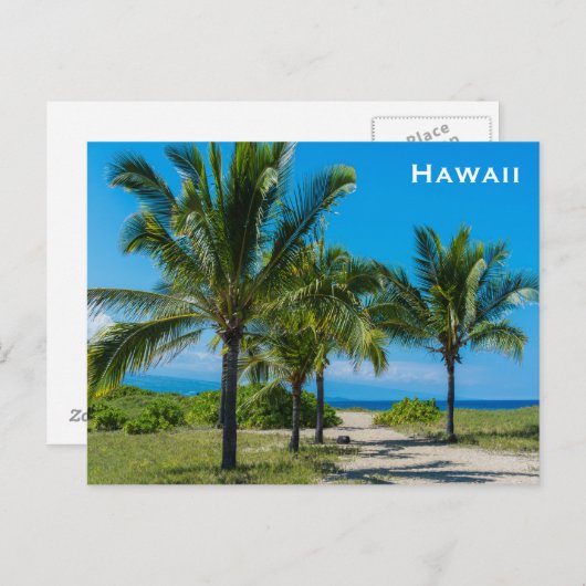  toerisme in Hawaii: Briefkaart toevoegen (Voorkant / Achterkant)