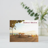  toerisme in Hawaii: Voeg daar bovenop Briefkaart (Staand voorkant)