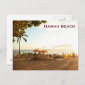  toerisme in Hawaii: Voeg daar bovenop Briefkaart (Voorkant / Achterkant)