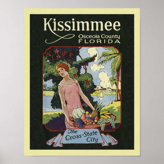  toerisme in Kissimmee Florida adverteren Poster (Voorkant)