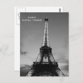 toerisme in Parijs Briefkaart (Voorkant / Achterkant)