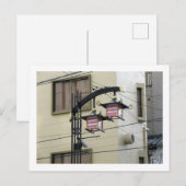 Toerisme in Tokio: Asakusa Briefkaart (Voorkant / Achterkant)