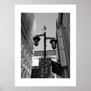 Toerisme in Tokyo: Miyuku-dori, Ginza Poster